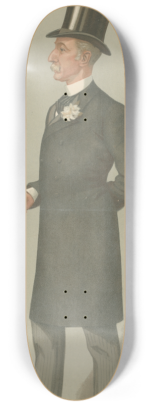 Leslie Matthew Ward - Politicians  The Member for Scotland. Sir Lewis McIver. 23 July 1896 8.25 inch art skate deck