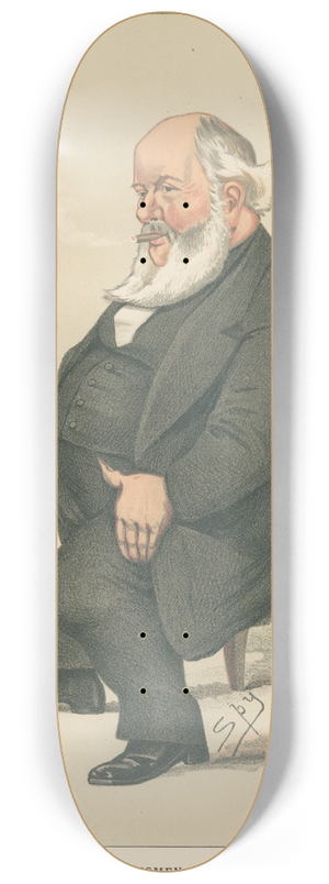 Leslie Matthew Ward - Politicians  The most popular man in the House od Commons. Mr. Robert Dalglish. June 7, 1873 8.25 inch art skate deck