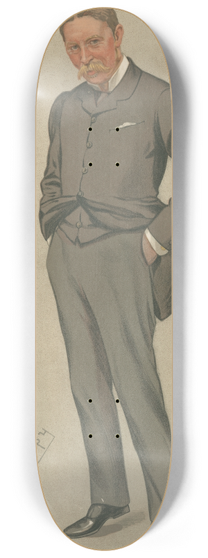 Leslie Matthew Ward - Politicians  West St. Pancras. Mr. Harry Robert Graham. May 11, 1893 8.25 inch art skate deck