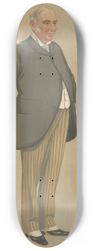 Leslie Matthew Ward - Railway Officials  North Western. Sir George Findlay. 29 October 1892 8.25 inch art skate deck