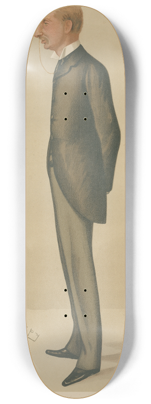 Leslie Matthew Ward - She, Henry Rider Haggard 8.25 inch art skate deck Leslie Matthew Ward - She, Henry Rider Haggard 8.25 inch art skate deck