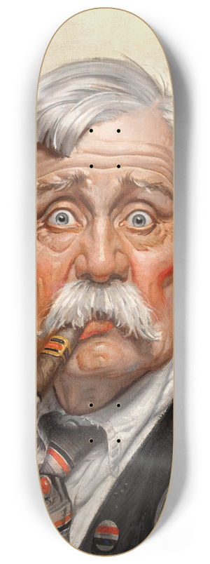 Leslie Thrasher - Colliers cover, November 8 8.25 inch art skate deck