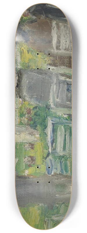 Lesser Ury - At the races 8.25 inch art skate deck