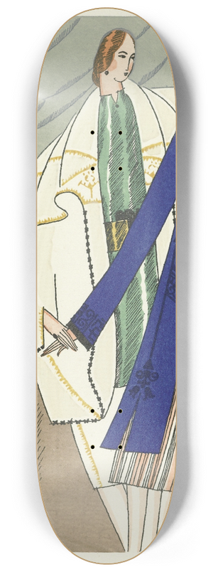 L'Hom - Manteaux inspirs des costumes tchco-slovaques 8.25 inch art skate deck