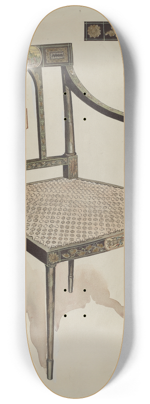 Lillian Causey - Chair 8.25 inch art skate deck