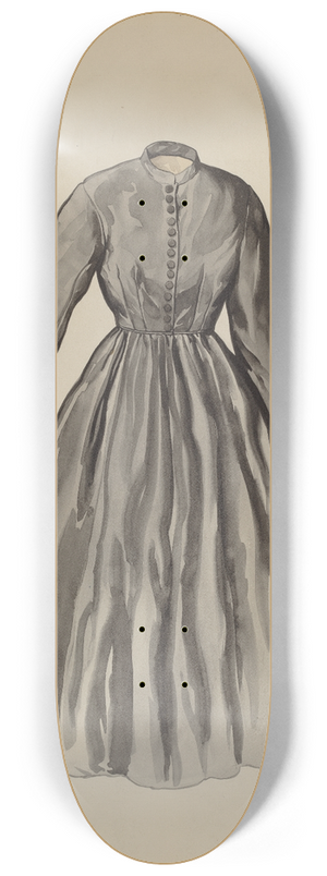 Lillian Causey - Quaker Dress 8.25 inch art skate deck