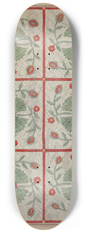 Lillian Causey - Quilt 8.25 inch art skate deck
