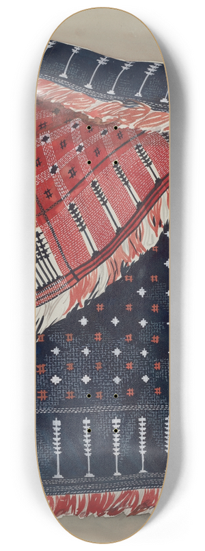 Lillian Causey - Quilt 8.25 inch art skate deck