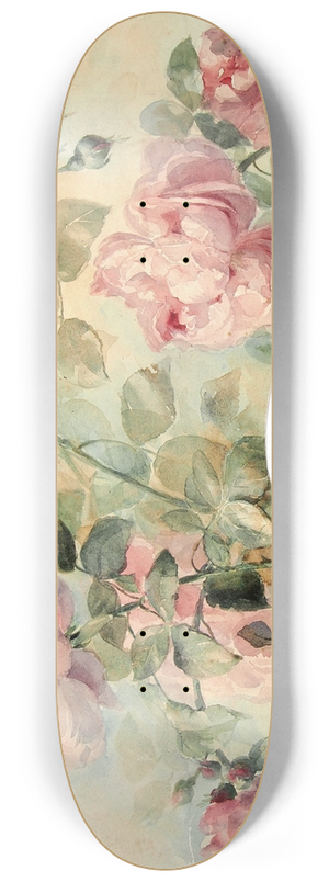 Lilly Walther - Lehvikumaali kavand 8.25 inch art skate deck