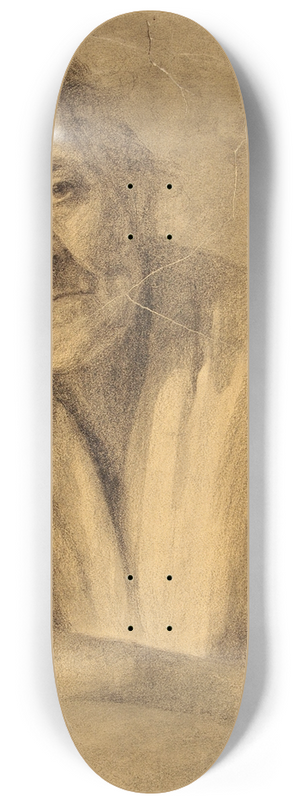 Lilly Walther - Naise portree 8.25 inch art skate deck