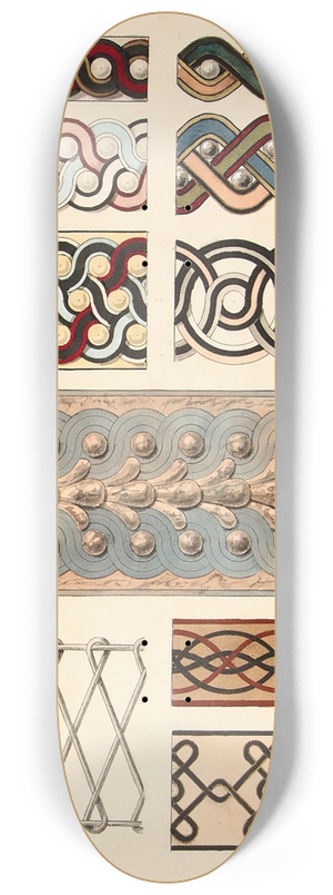 Lilly Walther - Ornamendid 8.25 inch art skate deck