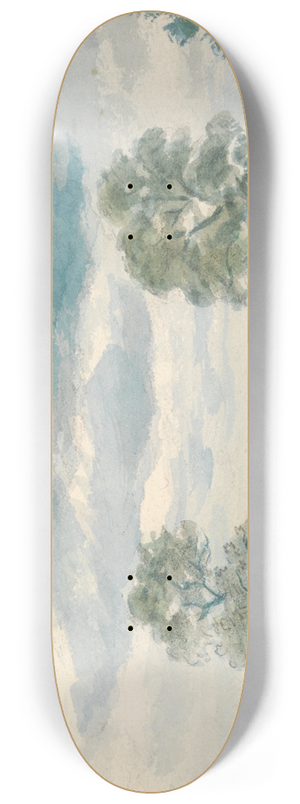Lionel Constable - Summer Landscape 8.25 inch art skate deck