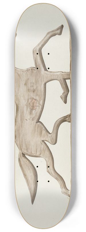 Lloyd Broome - Horse Weather Vane 8.25 inch art skate deck