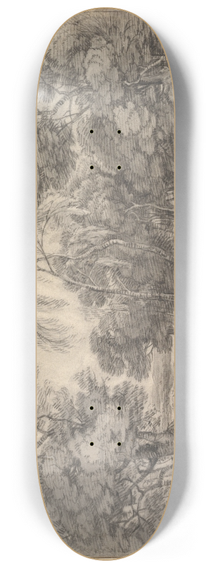 Lodewijk de Vadder - Forest Landscape 8.25 inch art skate deck