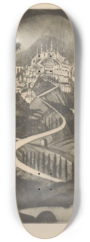 Lodewijk Schelfhout - Berg 8.25 inch art skate deck Lodewijk Schelfhout - Berg 8.25 inch art skate deck
