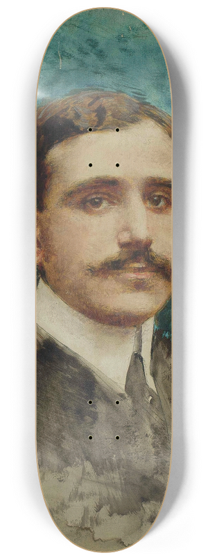 Lon Bonnat - Portrait dhomme 8.25 inch art skate deck Lon Bonnat - Portrait dhomme 8.25 inch art skate deck