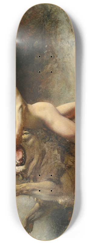 Lon Bonnat - Samsons Youth 8.25 inch art skate deck Lon Bonnat - Samsons Youth 8.25 inch art skate deck