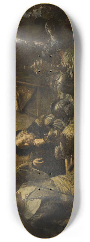 Lon Brunin - An Excellent Choice of Weapons 8.25 inch art skate deck