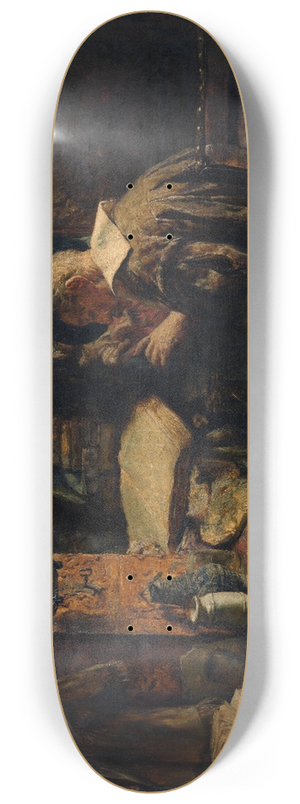 Lon Brunin - The Retoucher 8.25 inch art skate deck