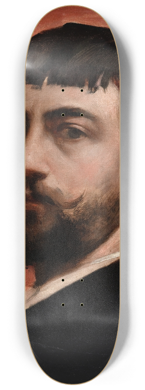Lon Franois Comerre - Autoportrait 8.25 inch art skate deck