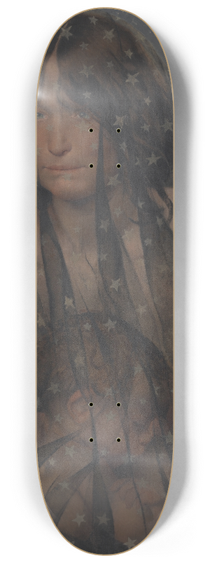 Lon Frdric - Allegory of the Night 8.25 inch art skate deck