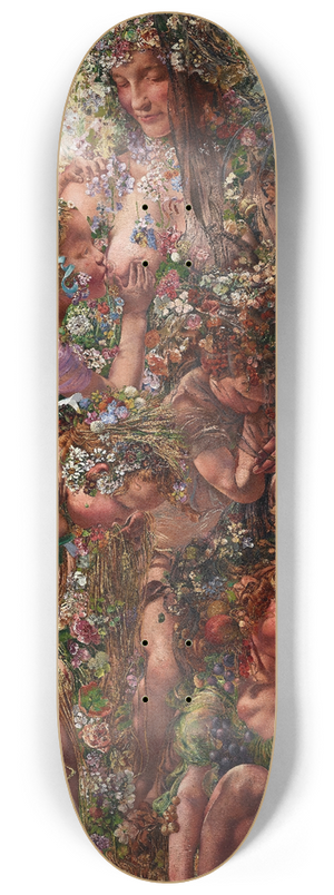 Lon Frdric - Nature Or Abundance 8.25 inch art skate deck