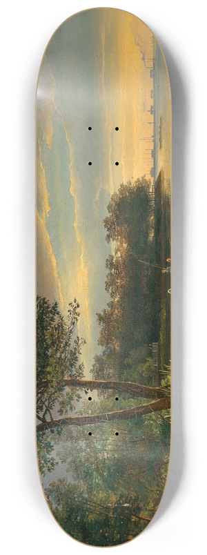 Longin Christianowitsch Fricke - On the Baltic Coast 8.25 inch art skate deck