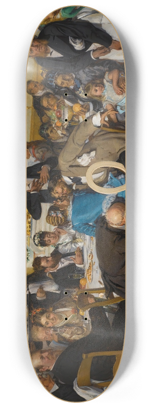 Lon Herbo - The weddingfeast 8.25 inch art skate deck