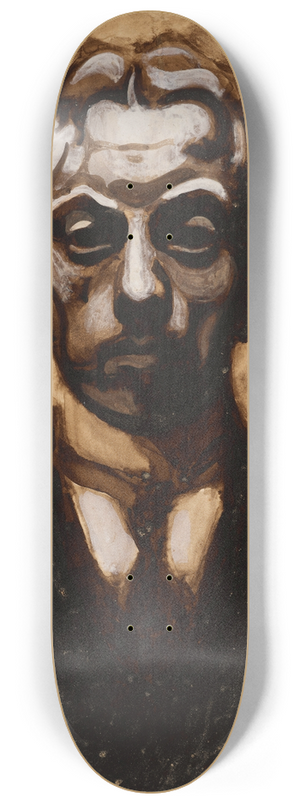 Lon Spilliaert - Autoportrait 8.25 inch art skate deck