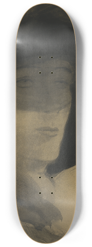 Lon Spilliaert - De dame met sluier 8.25 inch art skate deck
