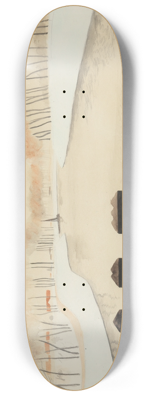 Lon Spilliaert - De Keignaertkreek in Zandvoorde 8.25 inch art skate deck Lon Spilliaert - De Keignaertkreek in Zandvoorde 8.25 inch art skate deck