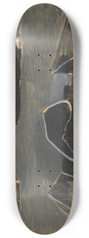 Lon Spilliaert - Dokken te Oostende 8.25 inch art skate deck