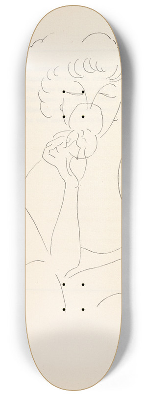 Lon Spilliaert - La Femme au Prisme 8.25 inch art skate deck