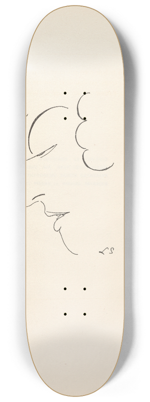 Lon Spilliaert - La Femme au Prisme 8.25 inch art skate deck