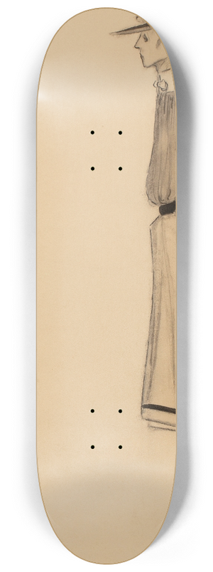 Lon Spilliaert - La gouvernante 8.25 inch art skate deck