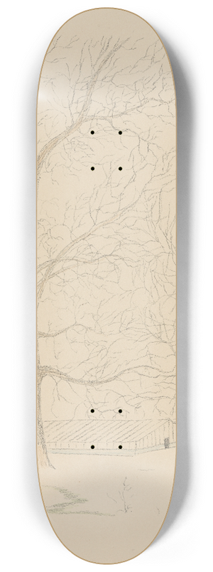 Lon Spilliaert - Les Serres Chaudes 1 8.25 inch art skate deck Lon Spilliaert - Les Serres Chaudes 1 8.25 inch art skate deck