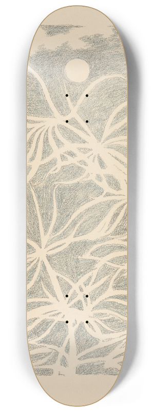 Lon Spilliaert - Les Serres Chaudes 4 8.25 inch art skate deck Lon Spilliaert - Les Serres Chaudes 4 8.25 inch art skate deck