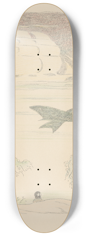 Lon Spilliaert - Les Serres Chaudes 8 8.25 inch art skate deck