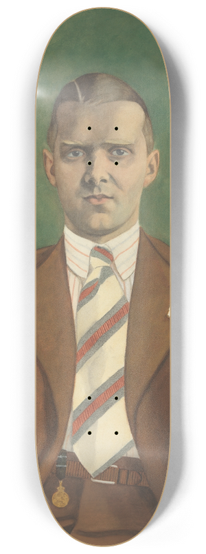 Lon Spilliaert - Portret van Adolphe Van Glabbeke 8.25 inch art skate deck Lon Spilliaert - Portret van Adolphe Van Glabbeke 8.25 inch art skate deck