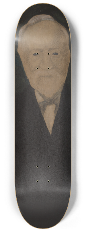Lon Spilliaert - Portret van Andrew Carnegie 8.25 inch art skate deck Lon Spilliaert - Portret van Andrew Carnegie 8.25 inch art skate deck