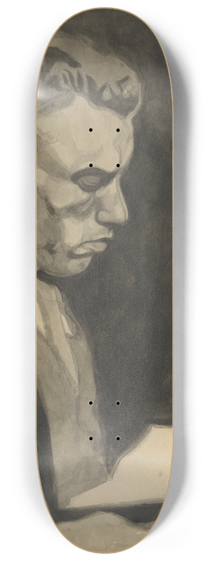Lon Spilliaert - Portret van mijn broer 8.25 inch art skate deck