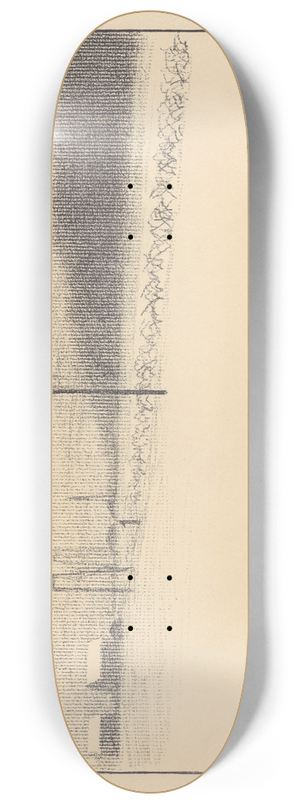 Lon Spilliaert - Winterlandschap 8.25 inch art skate deck Lon Spilliaert - Winterlandschap 8.25 inch art skate deck