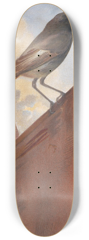 Lo-Paul Robert - Rouge Queue 8.25 inch art skate deck