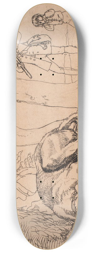 Lorenz Frlich - Billede 8.25 inch art skate deck Lorenz Frlich - Billede 8.25 inch art skate deck