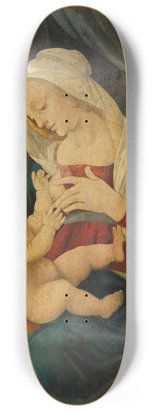 Lorenzo di Credi - Virgin and Child 8.25 inch art skate deck Lorenzo di Credi - Virgin and Child 8.25 inch art skate deck