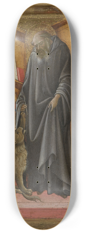 Lorenzo Monaco - Saint Jerome in his Study 8.25 inch art skate deck Lorenzo Monaco - Saint Jerome in his Study 8.25 inch art skate deck