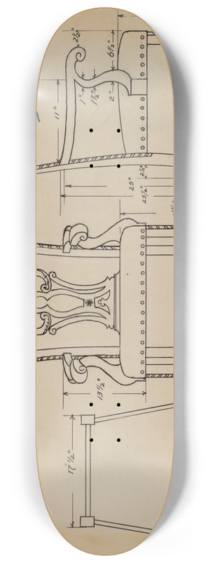 Lorenz Rothkranz - Armchair 8.25 inch art skate deck