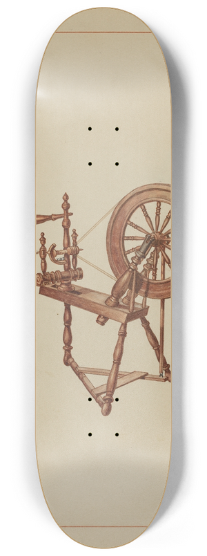 Lorenz Rothkranz - Spinning Wheel 8.25 inch art skate deck