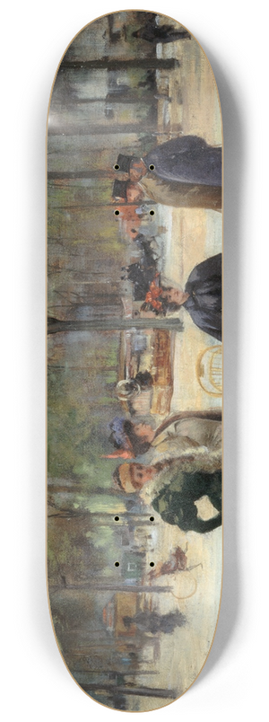 Louis Abel-Truchet - Aux Champs-lyses 8.25 inch art skate deck