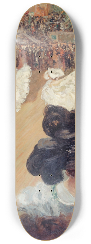 Louis Abel-Truchet - Quadrille au bal Tabarin 8.25 inch art skate deck